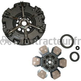 KIT EMBRAYAGE AVEC BUTÉES Ø 330/330 AVANT CERA RESSORT 16 Z - PTO ORGA RIGID 18 Z