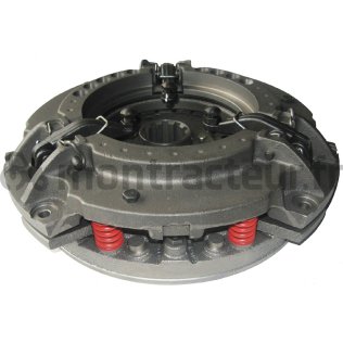 MÉCANISME DOUBLE INCLUS DISQUE PRISE DE FORCE - 6 X RESSORTS ROUGE 230/270- 3 DOIGTS - PRISE DE FORCE 1 3/4'' - 10