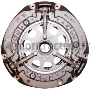 MÉCANISME SIMPLE - 9 X RESSORTS ROUGE Ø 310 - 3 DOIGTS - MOYEU FIXE 1 5/8'' - 25