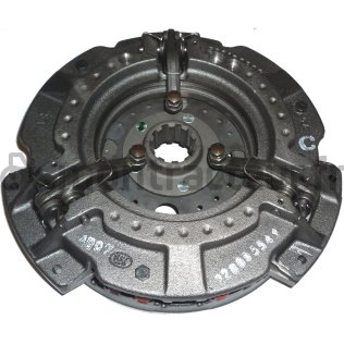 MÉCANISME DOUBLE INCLUS DISQUE PRISE DE FORCE - 12 X RESSORTS ROUGE 230/270- 3 DOIGTS - PRISE DE FORCE 1 3/4'' - 10