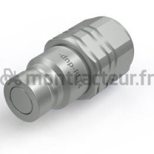 COUPLEUR FACE PLATE (PARTIE MÂLE) M16 X 1,5 - COUPLEUR Ø 23,9MM (3/8)