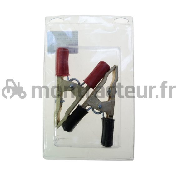 JEU DE PINCES LAITON (+/-) 500 A (BLISTER 2 PIÈCES)
