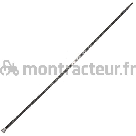 COLLIERS DE SERRAGE NOIRE - 2.5 X 100 MM - (BLISTER 100 PIÈCES)