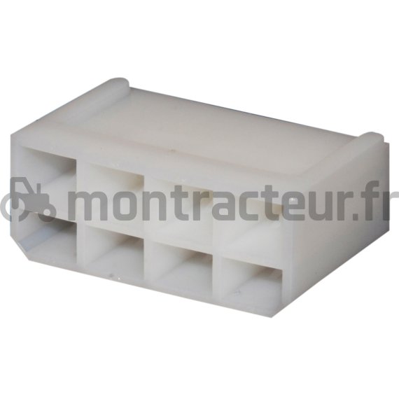 CONNECTEUR STANDARD MÂLE 6.3 MM 8 PÔLES POUR COSSE FEMELLE