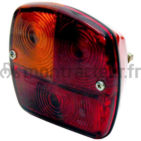 FEU ARRIÈRE GAUCHE - 2 FONCTIONS POUR CLAAS/RENAULT - MASSEY FERGUSSON