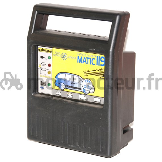 CHARGEUR MATIC 119 12 V - 10 > 120 AH