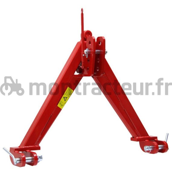 TRIANGLE D'ATTELAGE (CÔTÉ TRACTEUR) CATÉGORIE 2 - 825 MM - H 750 MM