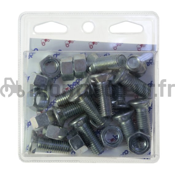 BOULON TF2E - 8.8 Ø 14 X 40 (BLISTER 12 PIÈCES)