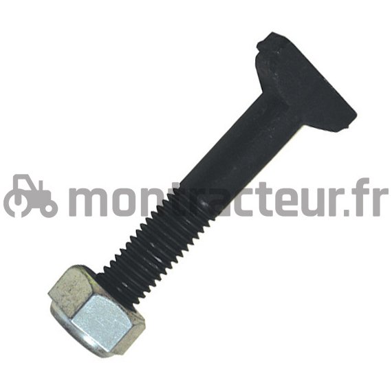 BOULON TÊTE RECTANGULAIRE - 8.8 Ø 10 X 65 (BLISTER 1 PIÈCE)