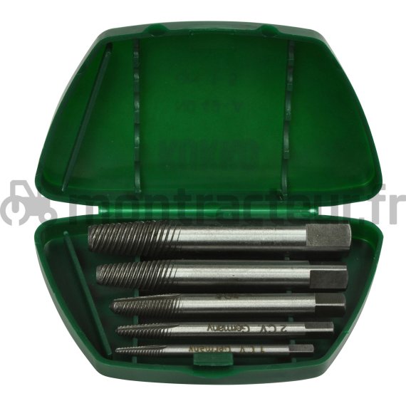 JEU DE TARAUDS ''GAUCHES'' 4 - 20 MM