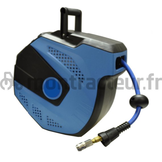 ENROULEUR AUTOMATIQUE TUYAU 20M+2 Ø 9.5 X 16 MM 525 X 285 X 470 MM