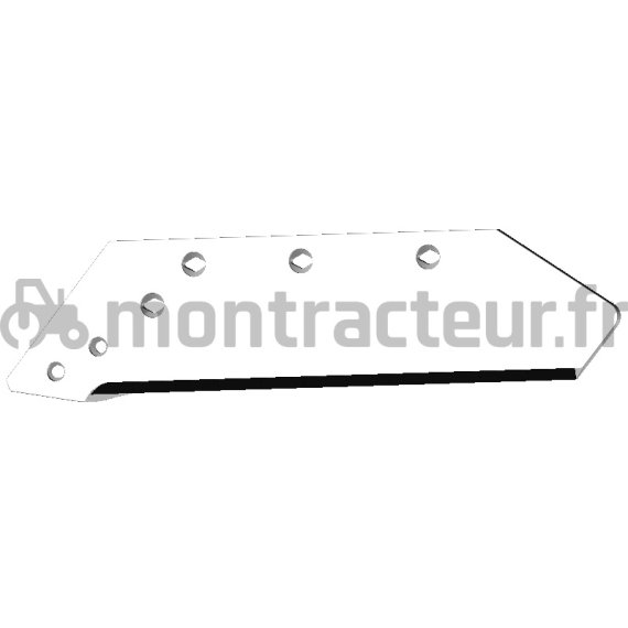SOC À POINTE 16'' GAUCHE - CARBURE