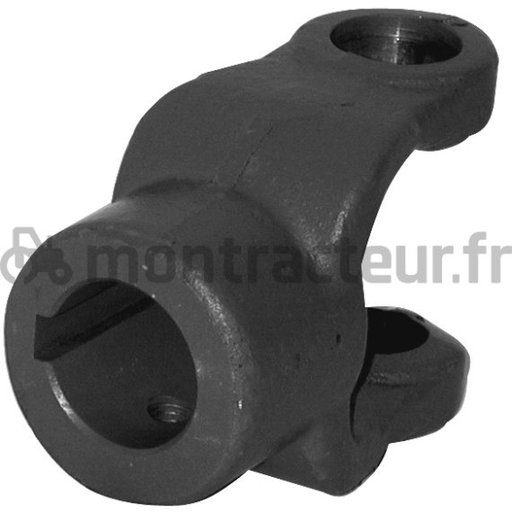 MÂCHOIRE STANDARD ALÉSÉE AVEC CLAVETTE ET VIS Ø 30 - 24 X 61 - M10 - 1003