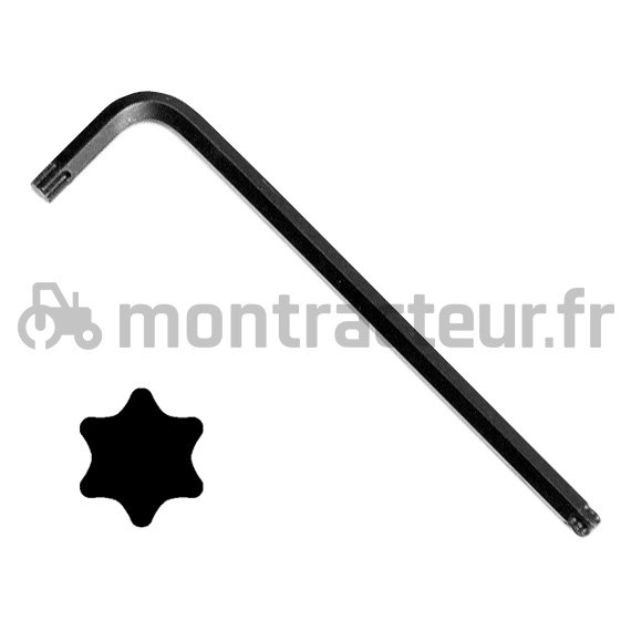 CLÉ 6 PANS TORX T55