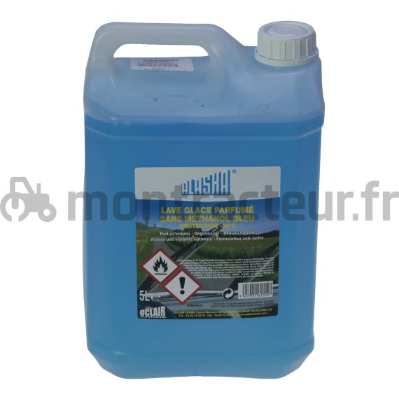 LAVE-GLACES BLEU SANS MÉTHANOL (- 20° C ) BIDON 5 L PRÊT A L'EMPLOI