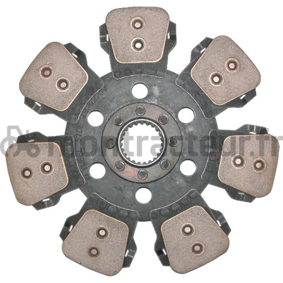 DISQUE D'AVANCEMENT VALEO - LIBRE Ø 330 - 2'' - 23 / 7 PADS ADAPTABLE MASSEY FERGUSSON