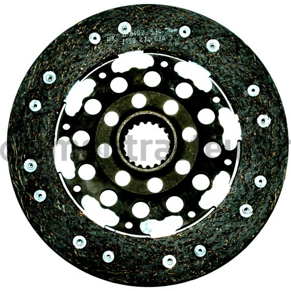 DISQUE D'AVANCEMENT ORGANIQUE RIGIDE - INTERNE Ø 225 - 36 X 40 - 20 ADAPTABLE DEUTZ - LAMBORGHINI