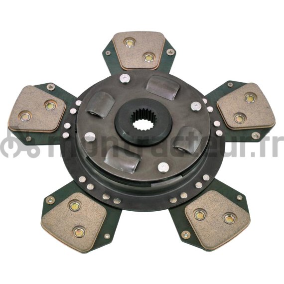 DISQUE D'AVANCEMENT LUK - LIBRE Ø 295 - 1.1/8'' - 10 / 5 PADS POUR MASSEY FERGUSSON