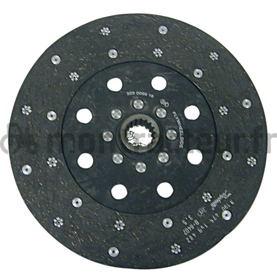 DISQUE PRISE DE FORCE ORGANIQUE RIGIDE - LIBRE Ø 280 - 28 X 32 - 17