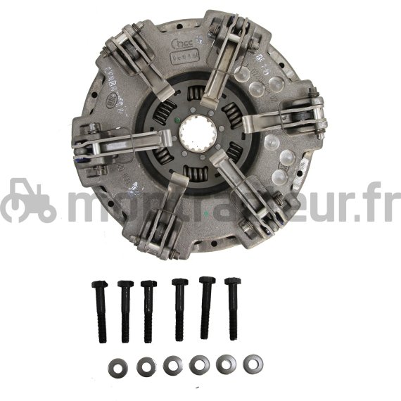 MÉCANISME DOUBLE INCLUS DISQUE PRISE DE FORCE - COMMANDE SÉPARÉE 280/280 - 6 DOIGTS - PRISE DE FORCE 45 - 16