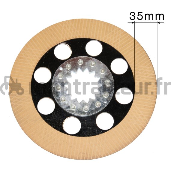 DISQUE DE FRICTION Ø 342.5 MM - Z=14