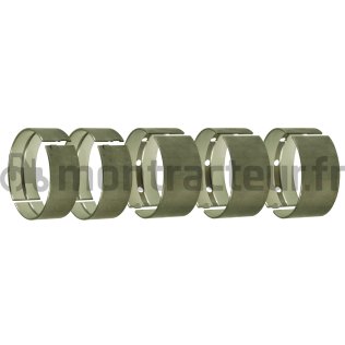 JEU DE COUSSINETS DE PALIERS STANDARD