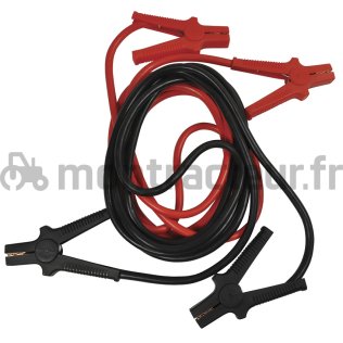 CÂBLES DE DÉMARRAGE - PINCES ISOLÉES 50 MM2 - 1000 A - 5 M - ECO