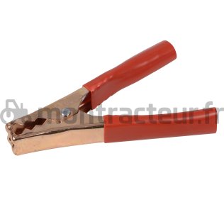 PINCE TÔLE (+) 120 A - (BLISTER 1 PIÈCE)