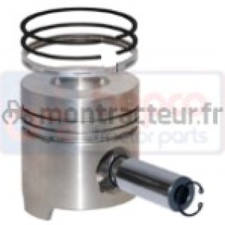 PISTON AVEC SEGMENTS Ø 100 MM - STANDARD