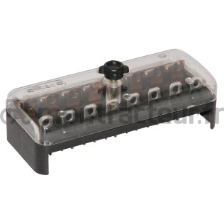 BOÎTE À FUSIBLES A FICHES - 8X STÉATITE