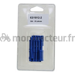 COSSE UNION BLEUE - (BLISTER 25 PIÈCES)