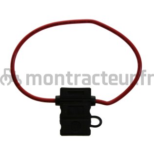 PORTE FUSIBLE STANDARD - 30A - 4 MM² - (BLISTER 1 PIÈCE)