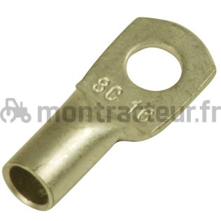 SOULIER DE CÂBLE A SOUDER 16 MM² - Ø 6 MM