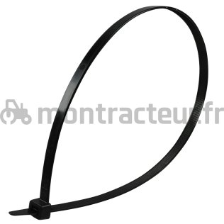 COLLIERS DE SERRAGE NOIR - 12.6 X 730 MM - (BLISTER 50 PIÈCES)