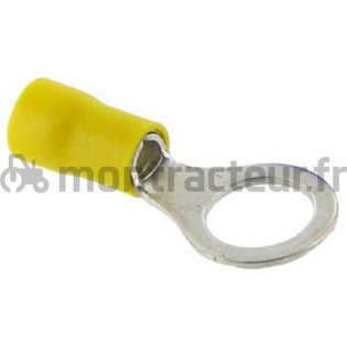 COSSE A OEILLET JAUNE - Ø 10 MM - (BLISTER 100 PIÈCES)