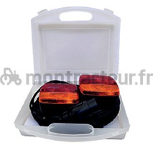 RAMPE D'ÉCLAIRAGE KIT MAGNÉTIQUE FIL LG 12M/COFFRET