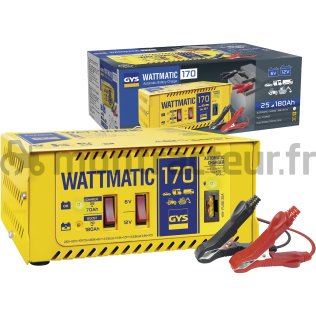 WATTMATIC 170 AUTOMATIC 6/12 V - 25 > 180 AH