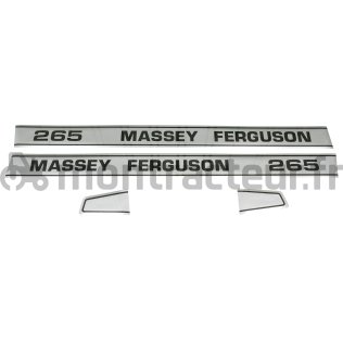 JEU DE DÉCALCOMANIES MASSEY FERGUSSON 265