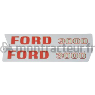 AUTOCOLLANTS / 3000 FORD 3000