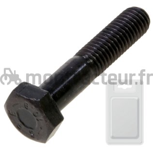 BOULON TH BRUT 10.9 - DIN 933 M16 X 50 (BLISTER 5 PIÈCES)