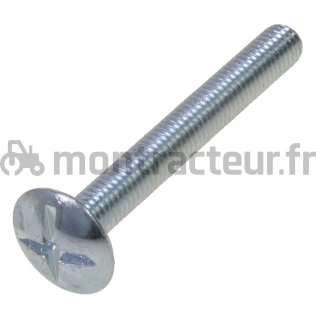 BOULON ZINC - POÊLIER 6X30 - (BLISTER 200 PIÈCES)
