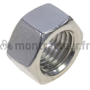 ÉCROU HEXAGONAL ZINGUÉ (8) M80 - Ø 30 - (BLISTER 10 PIÈCES)