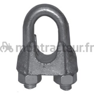 SERRE-CÂBLE Ø 19 MM - (BLISTER 2 PIÈCES)