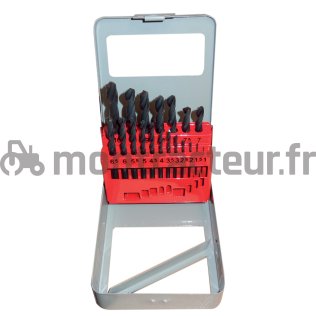 COFFRET FORETS MÉTAUX HSS X19