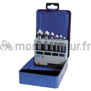 JEU DE 6 FRAISES CONIQUES