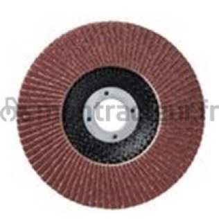 DISQUE A LAMELLES Ø 115 X 22.2 MM - P60 - (BLISTER 1 PIÈCE)