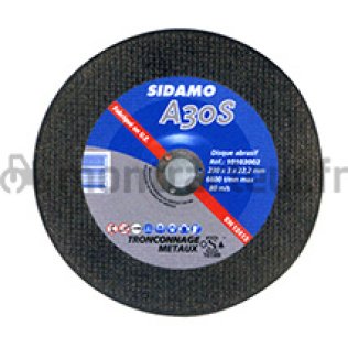 DISQUE À TRONÇONNER Ø 115 X 22.2 MM - 3.0 MM - (BLISTER 1 PIÈCE)