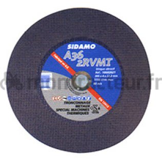 DISQUE À TRONÇONNER Ø 115 X 22.2 MM - 1.6 MM - (BLISTER 1 PIÈCE)