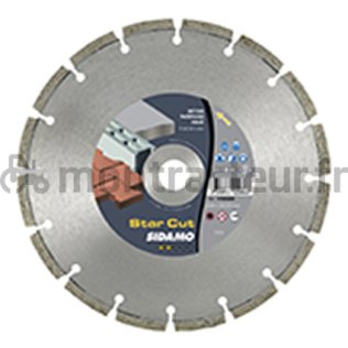 DISQUE À TRONÇONNER Ø 230 X 22.2 MM - 1.0 MM - (BLISTER 1 PIÈCE)