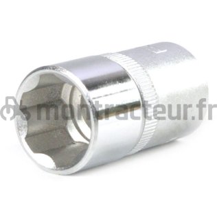 DOUILLE 6 PANS 1/2'' X 15 MM